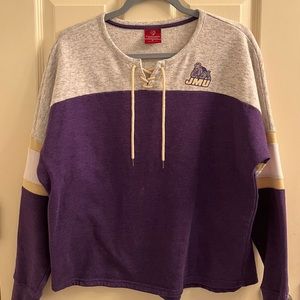James Madison University Laced Long Sleeve Shirt